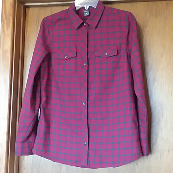 Eddie Bauer flannel shirt - Picture 1 of 6